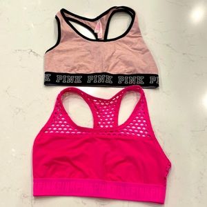 Victoria Secret PINK Sports Bras. Medium.